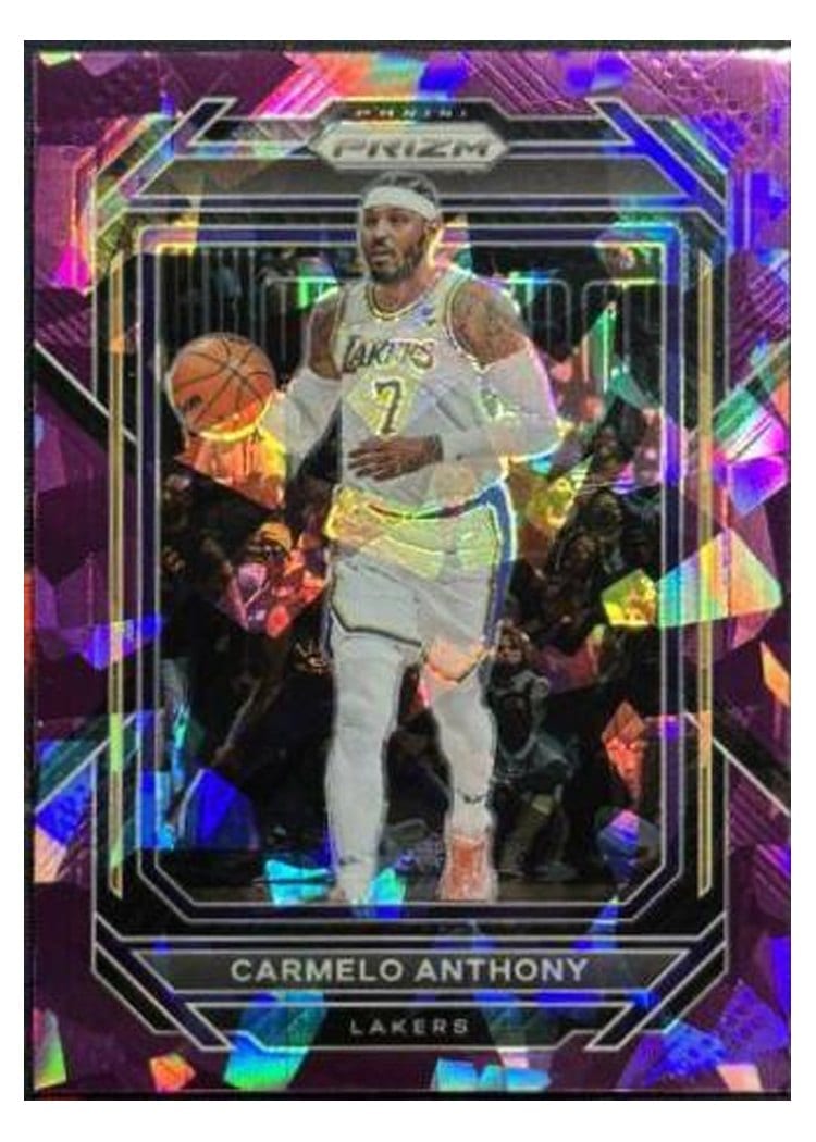2022-23 Panini Prizm Base Set Carmelo Anthony #144 card