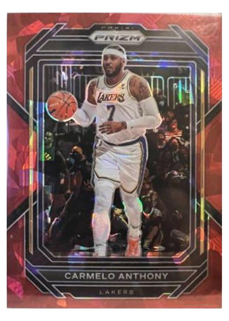 2022-23 Panini Prizm Base Set Carmelo Anthony #144 card