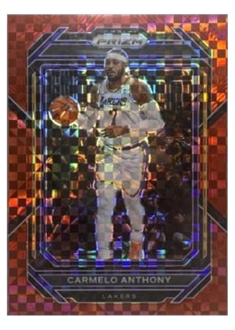 2022-23 Panini Prizm Base Set Carmelo Anthony #144 card
