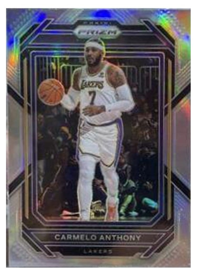 2022-23 Panini Prizm Base Set Carmelo Anthony #144 card