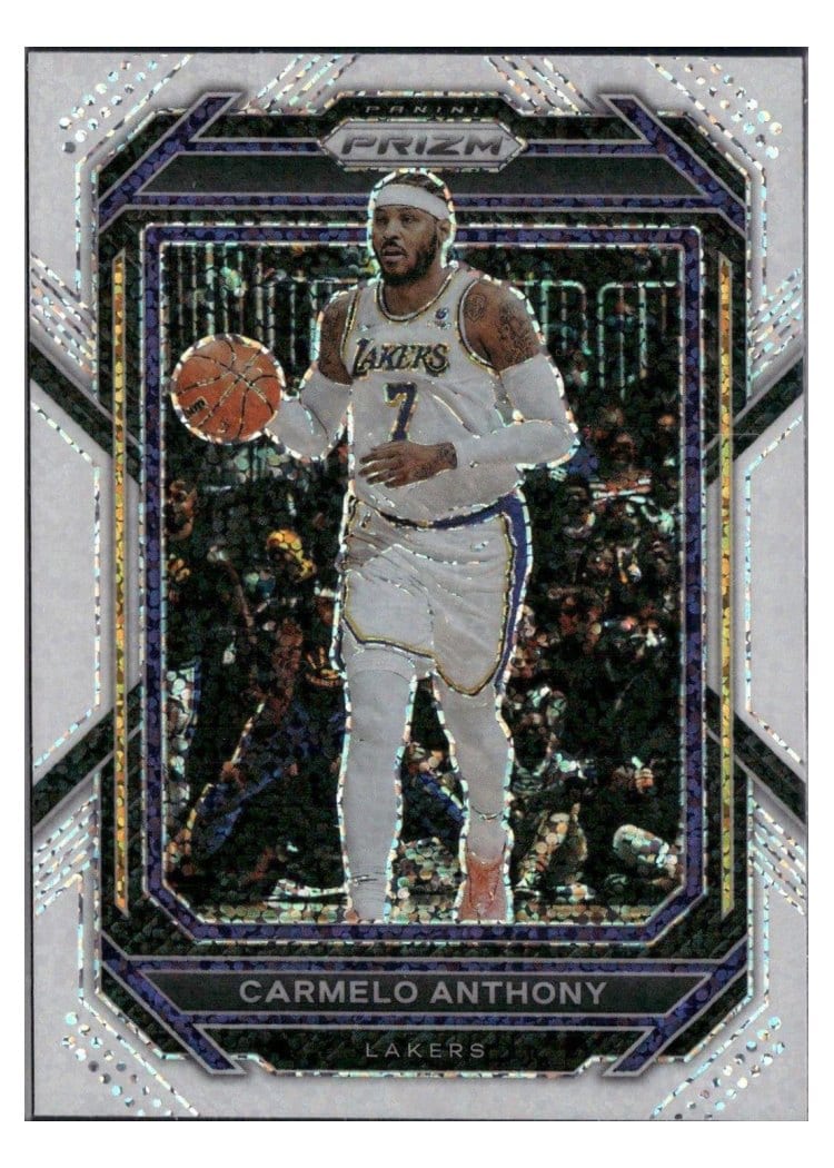 2022-23 Panini Prizm Base Set Carmelo Anthony #144 card