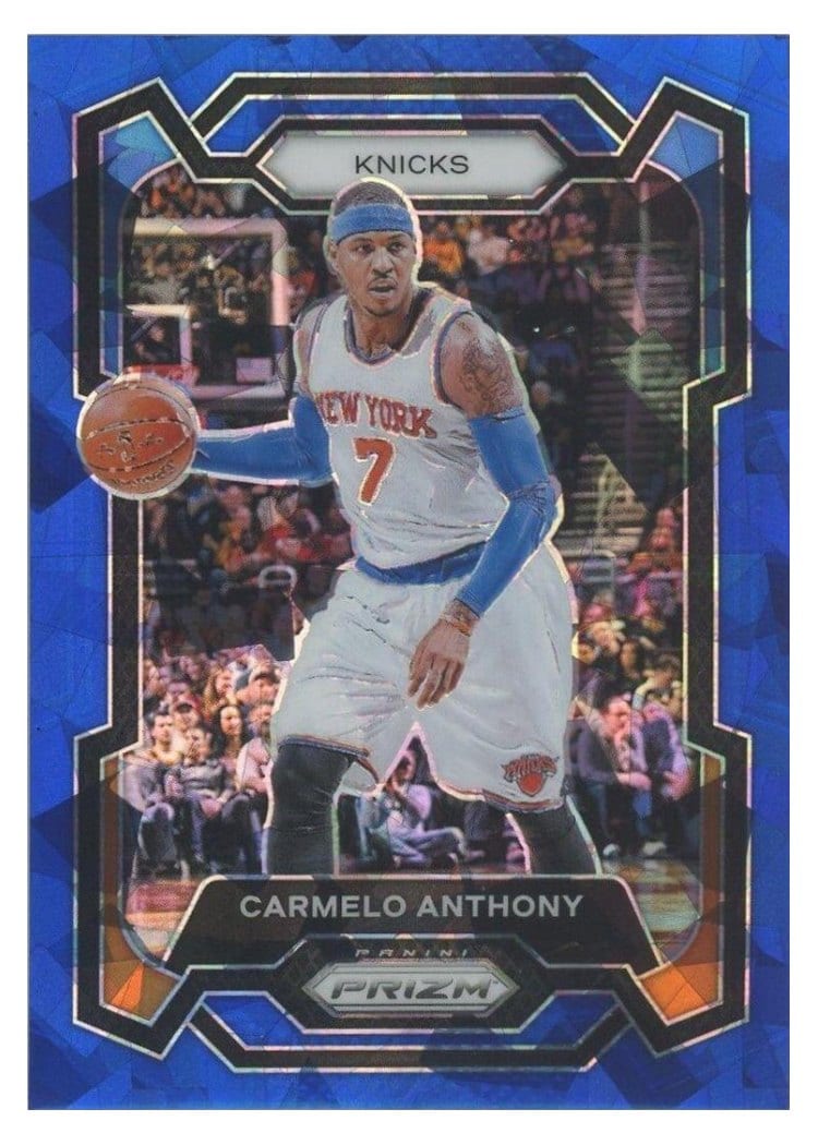 2023-24 Panini Prizm Base Set Carmelo Anthony #186 card