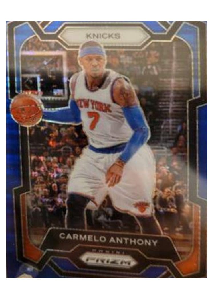 2023-24 Panini Prizm Base Set Carmelo Anthony #186 card