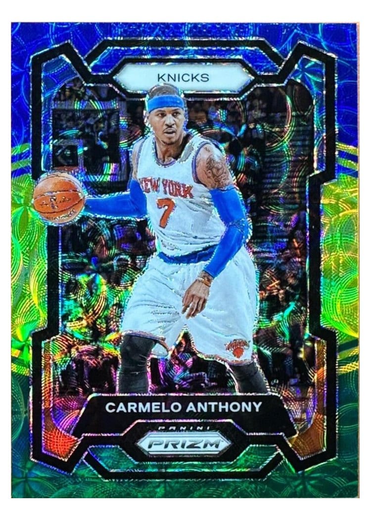 2023-24 Panini Prizm Base Set Carmelo Anthony #186 card