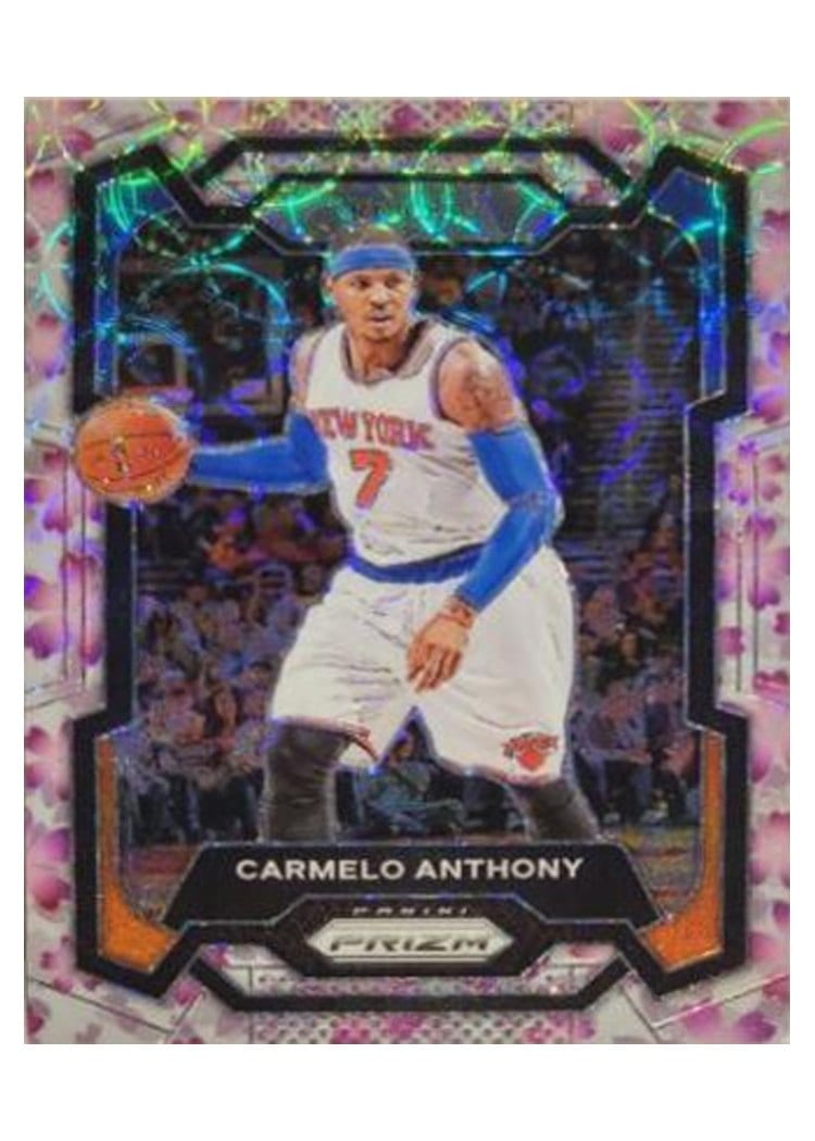 2023-24 Panini Prizm Base Set Carmelo Anthony #186 card