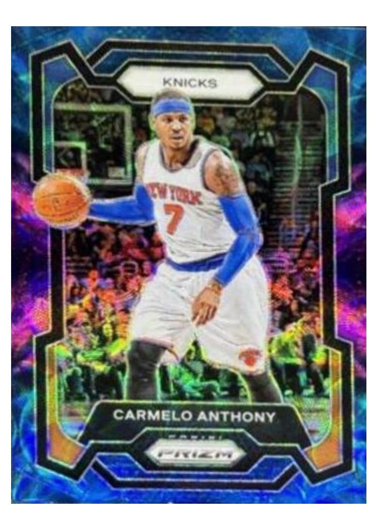 2023-24 Panini Prizm Base Set Carmelo Anthony #186 card