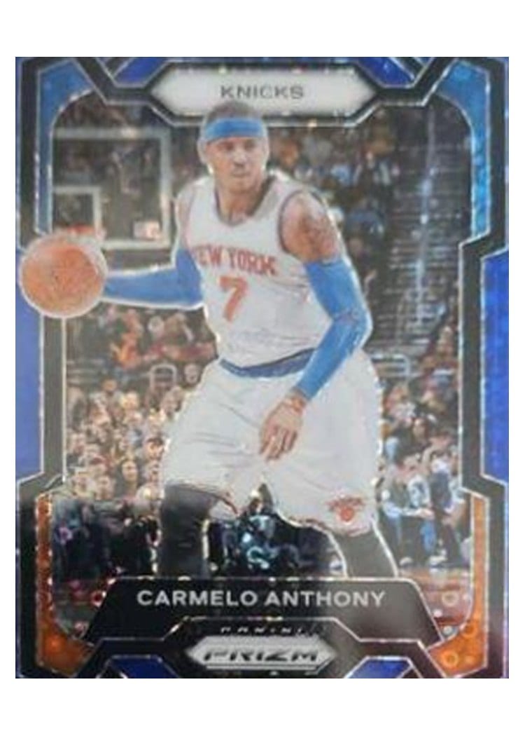 2023-24 Panini Prizm Base Set Carmelo Anthony #186 card