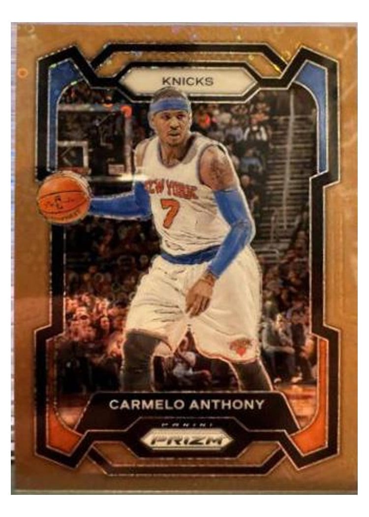 2023-24 Panini Prizm Base Set Carmelo Anthony #186 card
