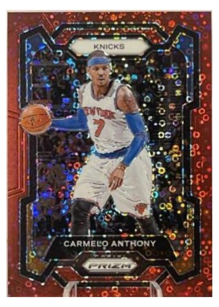 2023-24 Panini Prizm Base Set Carmelo Anthony #186 card