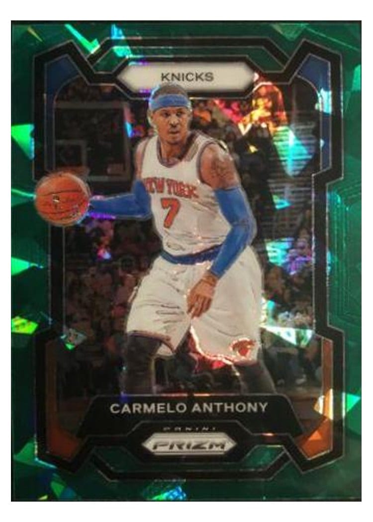 2023-24 Panini Prizm Base Set Carmelo Anthony #186 card
