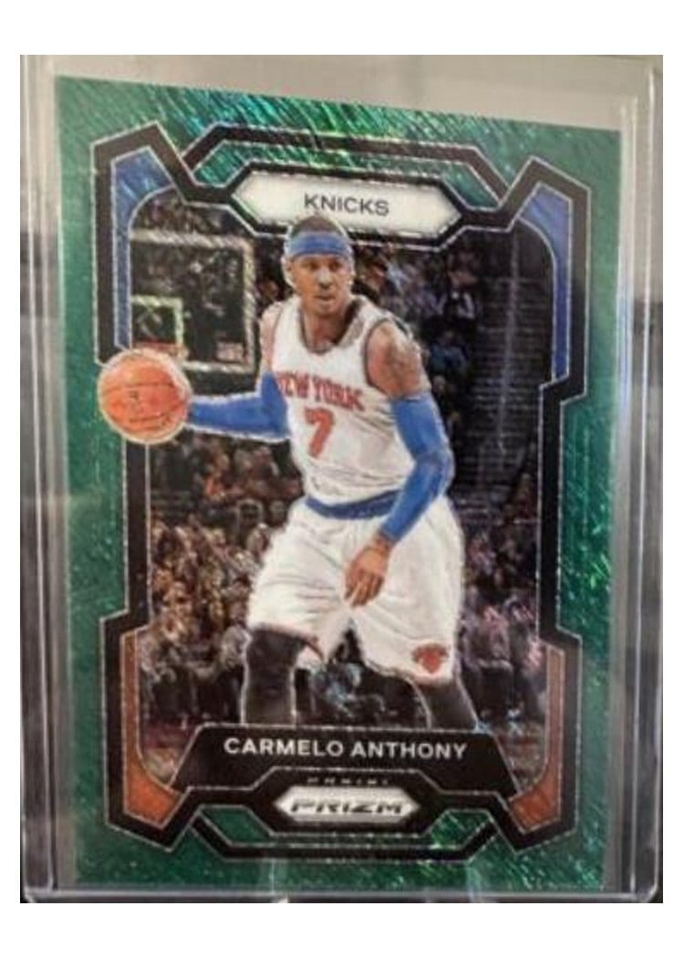 2023-24 Panini Prizm Base Set Carmelo Anthony #186 card