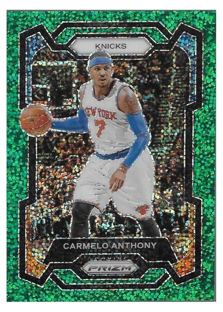 2023-24 Panini Prizm Base Set Carmelo Anthony #186 card