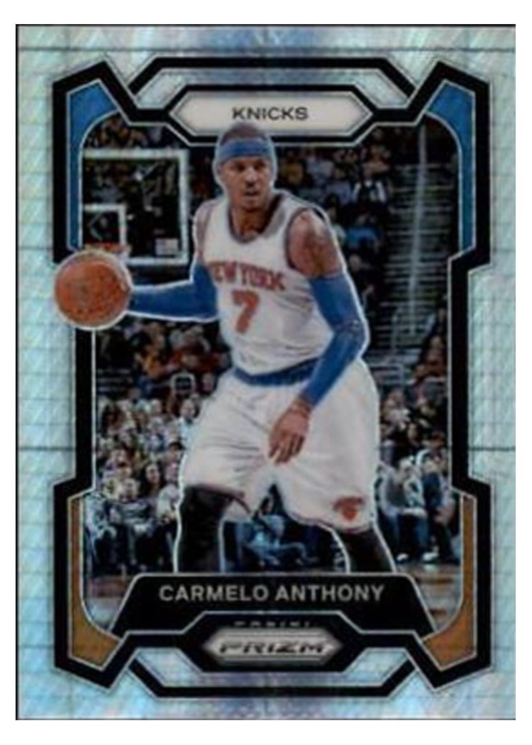2023-24 Panini Prizm Base Set Carmelo Anthony #186 card