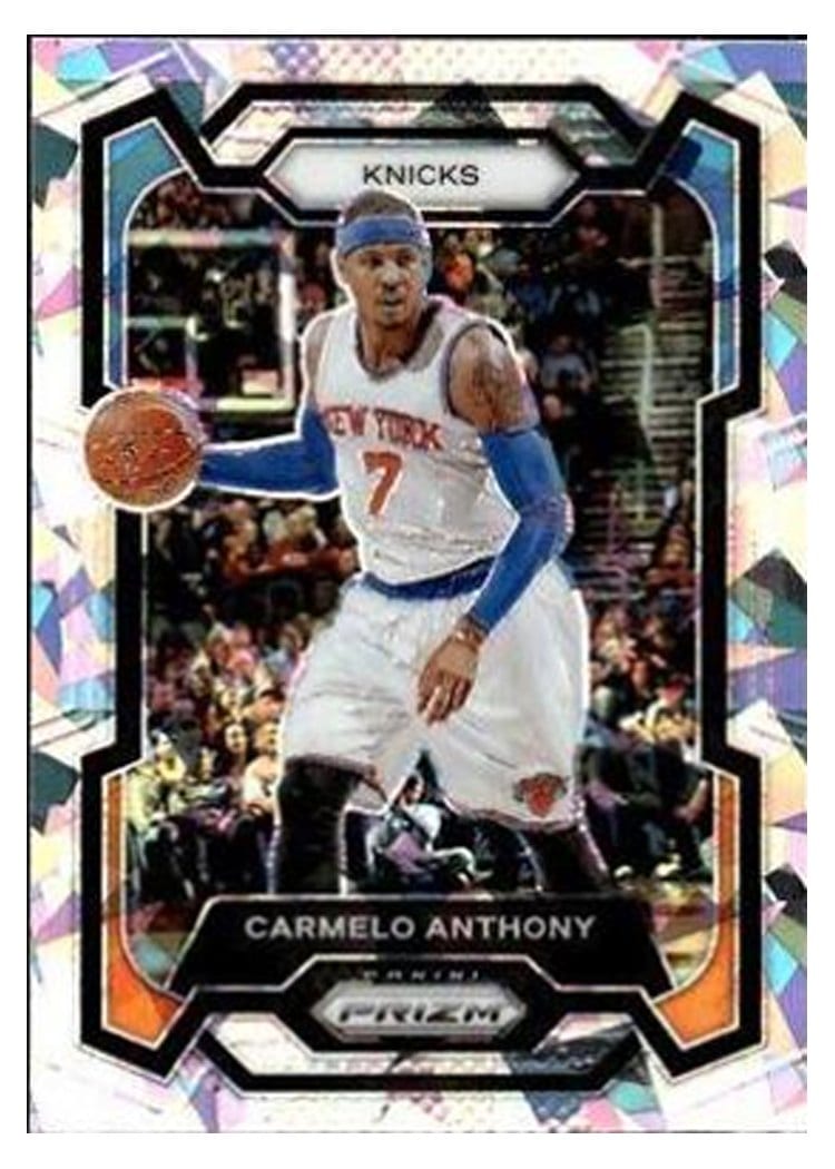 2023-24 Panini Prizm Base Set Carmelo Anthony #186 card