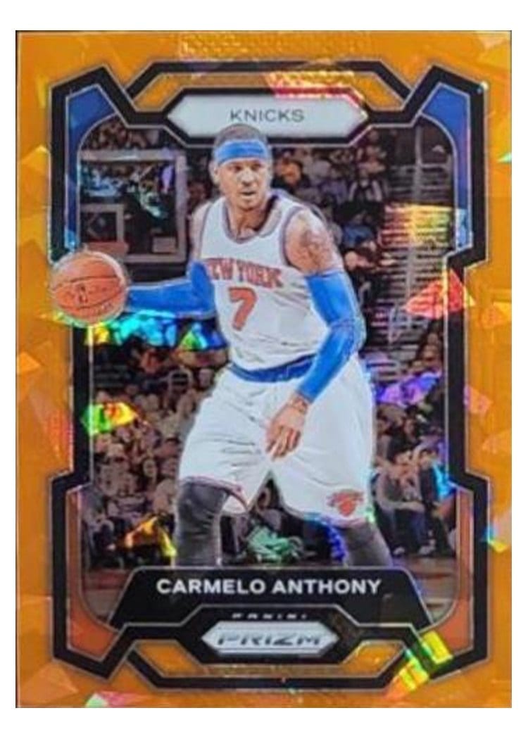 2023-24 Panini Prizm Base Set Carmelo Anthony #186 card