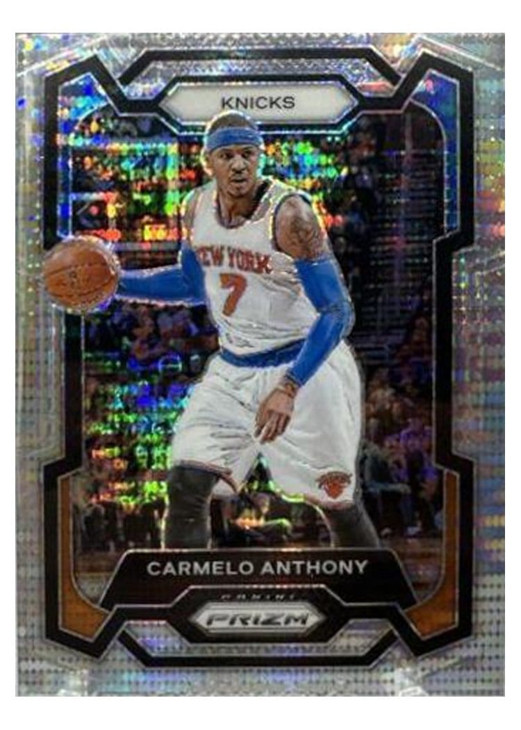 2023-24 Panini Prizm Base Set Carmelo Anthony #186 card