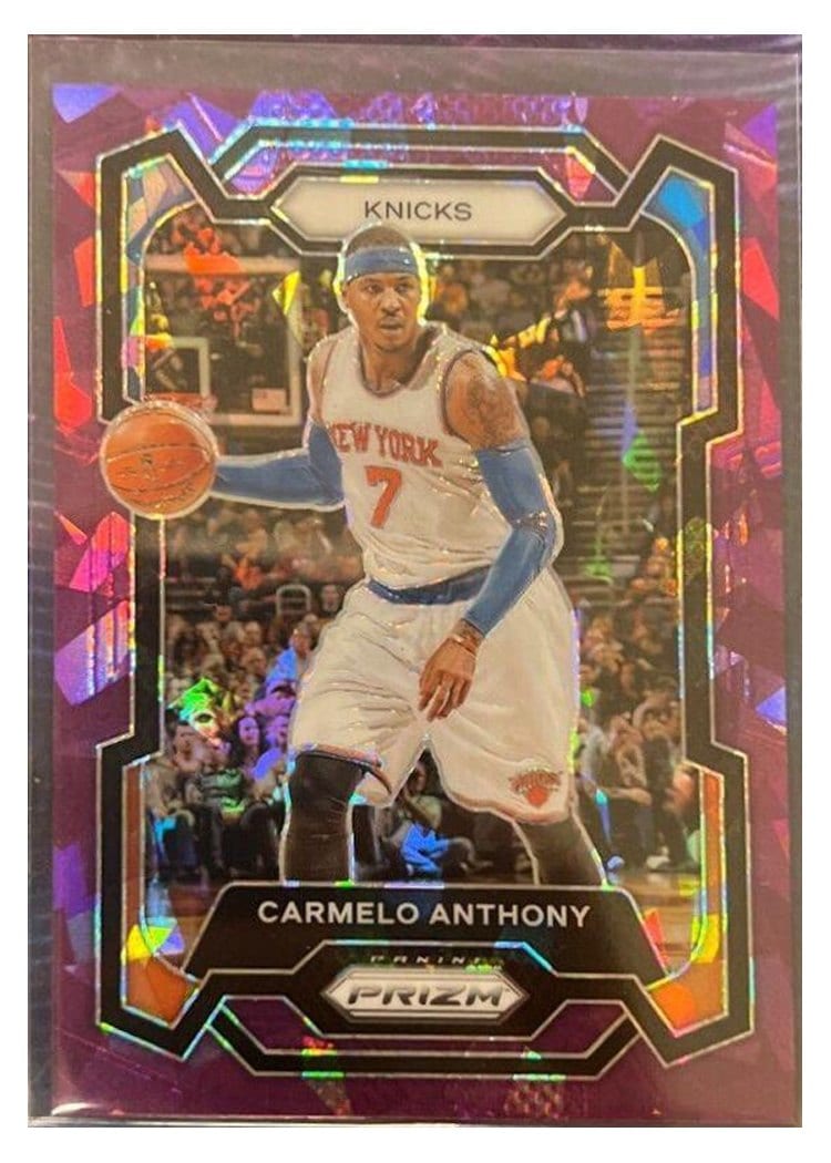 2023-24 Panini Prizm Base Set Carmelo Anthony #186 card