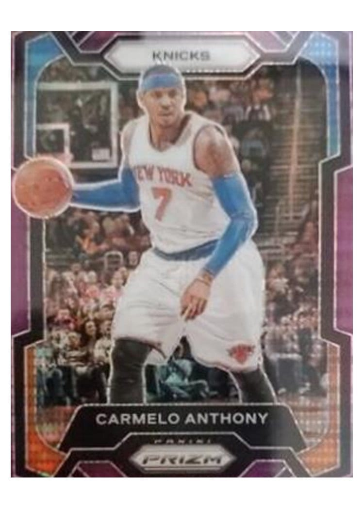 2023-24 Panini Prizm Base Set Carmelo Anthony #186 card