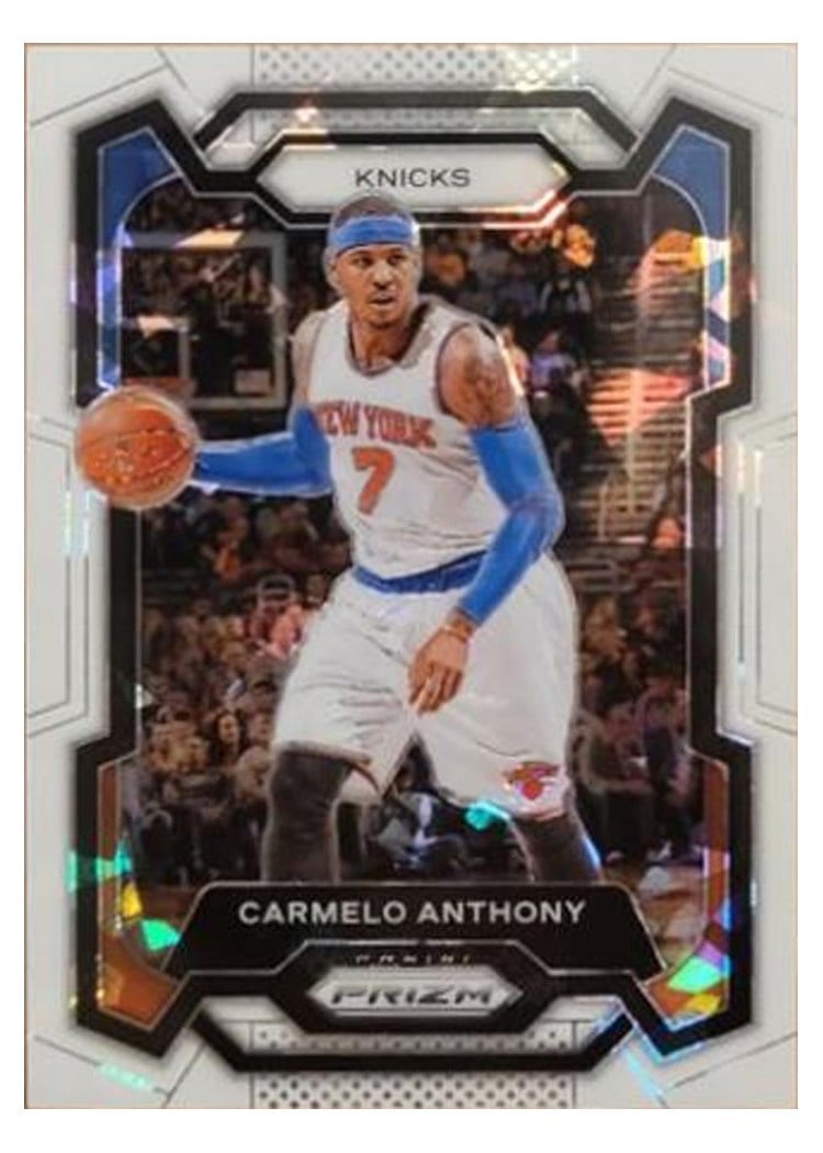 2023-24 Panini Prizm Base Set Carmelo Anthony #186 card