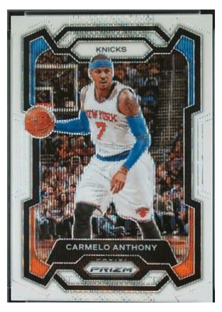 2023-24 Panini Prizm Base Set Carmelo Anthony #186 card