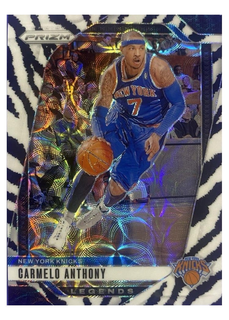 2024-25 Panini Prizm Base Set Carmelo Anthony #285 card