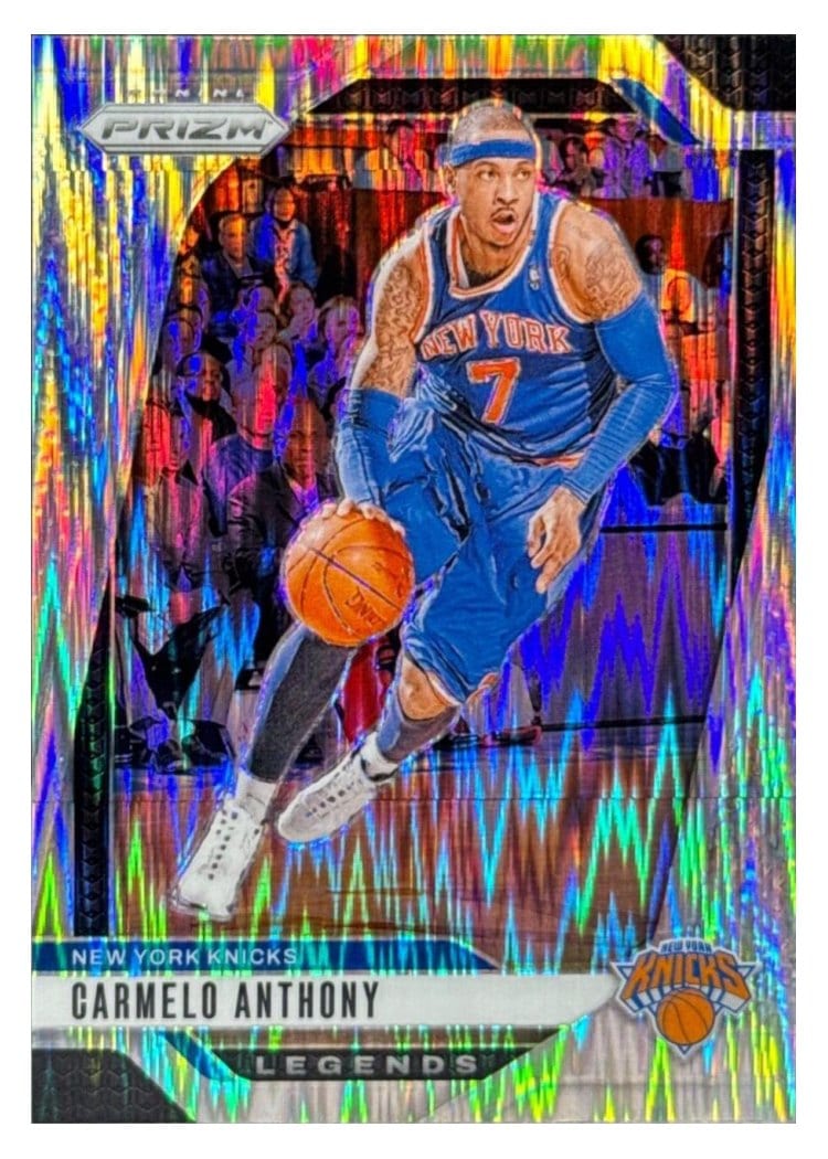 2024-25 Panini Prizm Base Set Carmelo Anthony #285 card