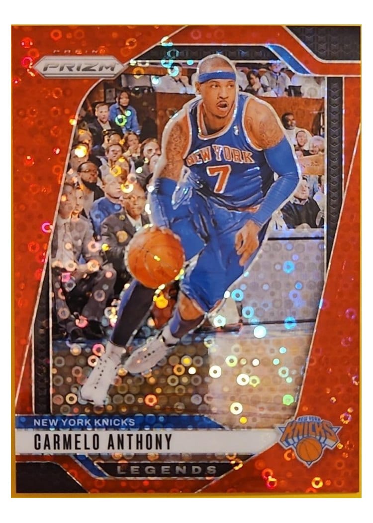 2024-25 Panini Prizm Base Set Carmelo Anthony #285 card