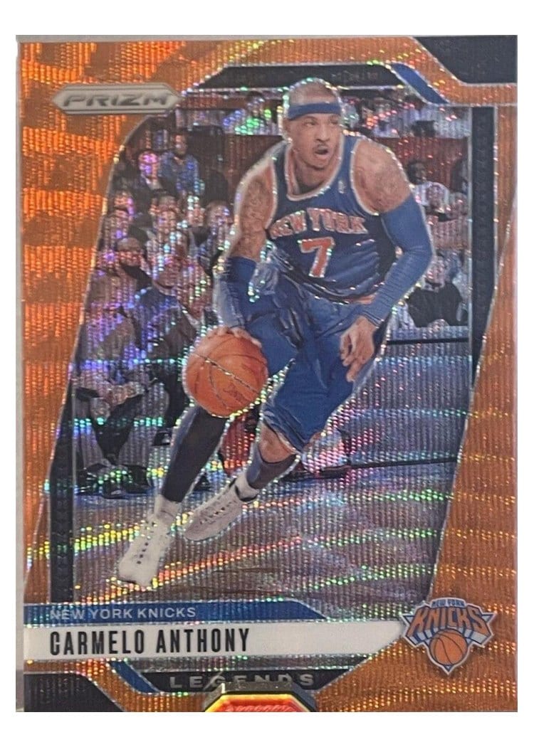 2024-25 Panini Prizm Base Set Carmelo Anthony #285 card
