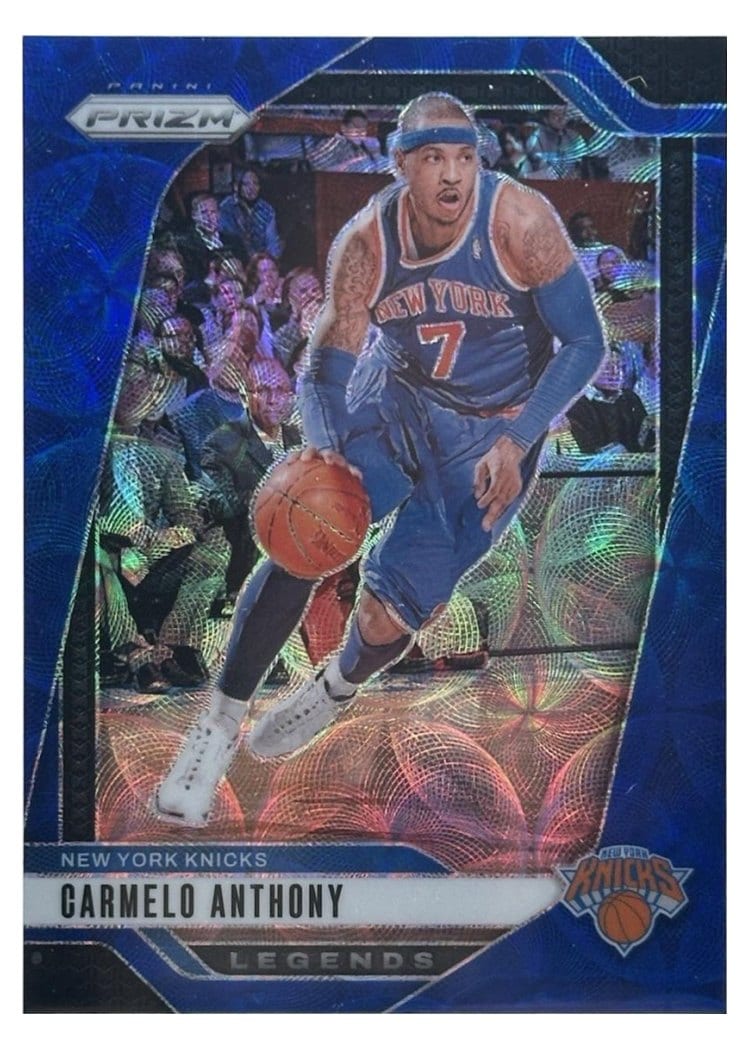 2024-25 Panini Prizm Base Set Carmelo Anthony #285 card