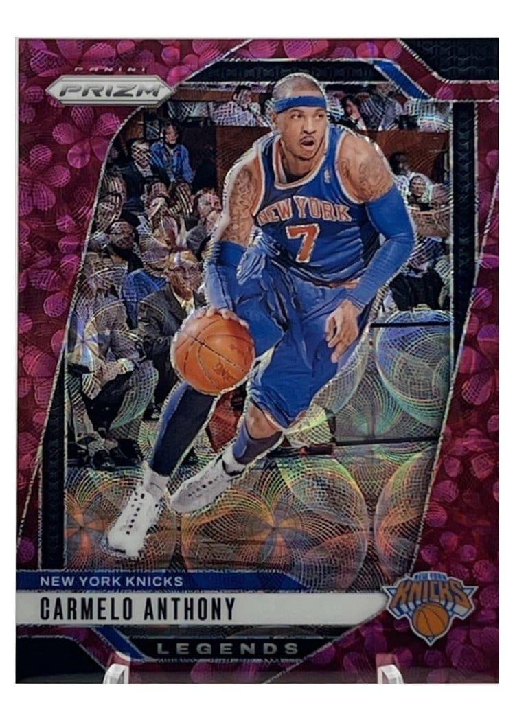 2024-25 Panini Prizm Base Set Carmelo Anthony #285 card