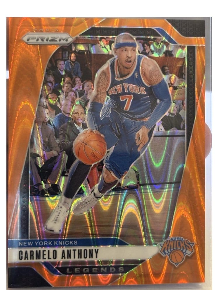 2024-25 Panini Prizm Base Set Carmelo Anthony #285 card