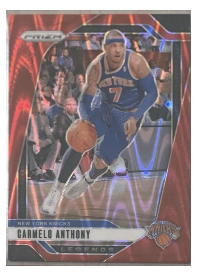 2024-25 Panini Prizm Base Set Carmelo Anthony #285 card