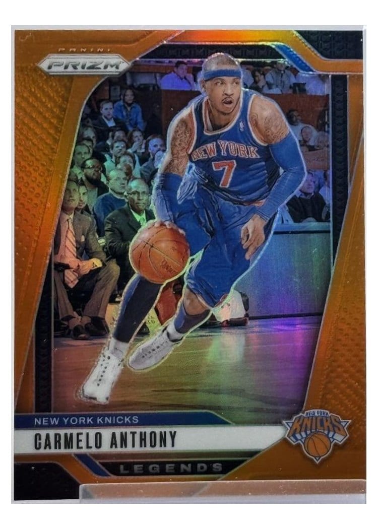 2024-25 Panini Prizm Base Set Carmelo Anthony #285 card