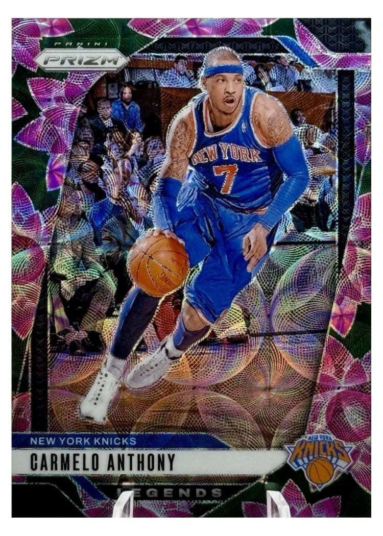 2024-25 Panini Prizm Base Set Carmelo Anthony #285 card
