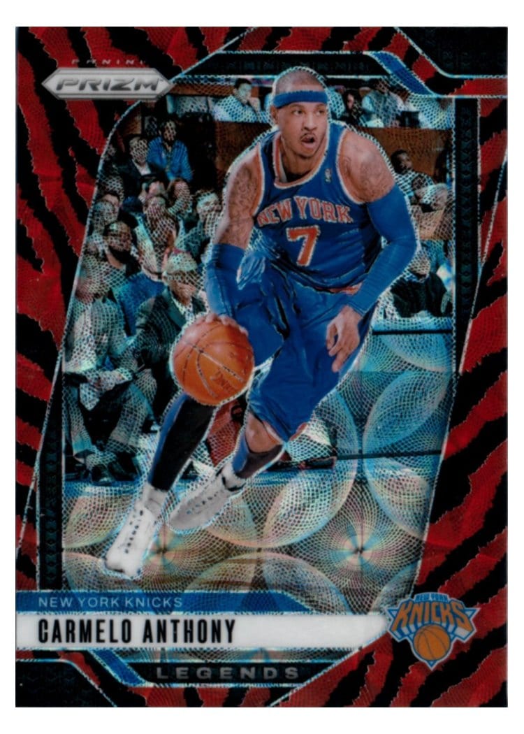 2024-25 Panini Prizm Base Set Carmelo Anthony #285 card