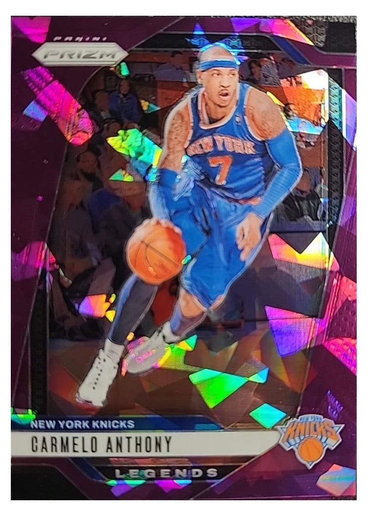 2024-25 Panini Prizm Base Set Carmelo Anthony #285 card