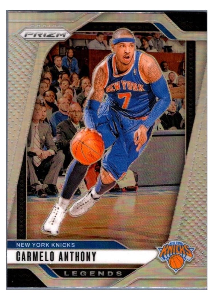 2024-25 Panini Prizm Base Set Carmelo Anthony #285 card