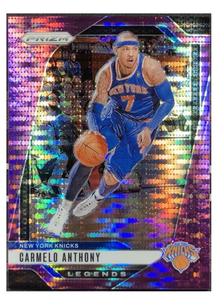 2024-25 Panini Prizm Base Set Carmelo Anthony #285 card