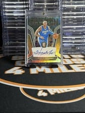 2024-25 Panini Totally Certified Gold Team Signatures Carmelo Anthony #25 card
