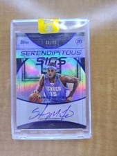 2025-26 Topps 3 Serendipitous Sigs Carmelo Anthony #SS-CA card