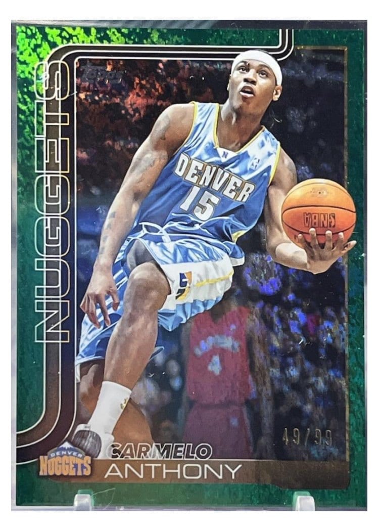 2025-26 Topps Base Set Carmelo Anthony #256 card