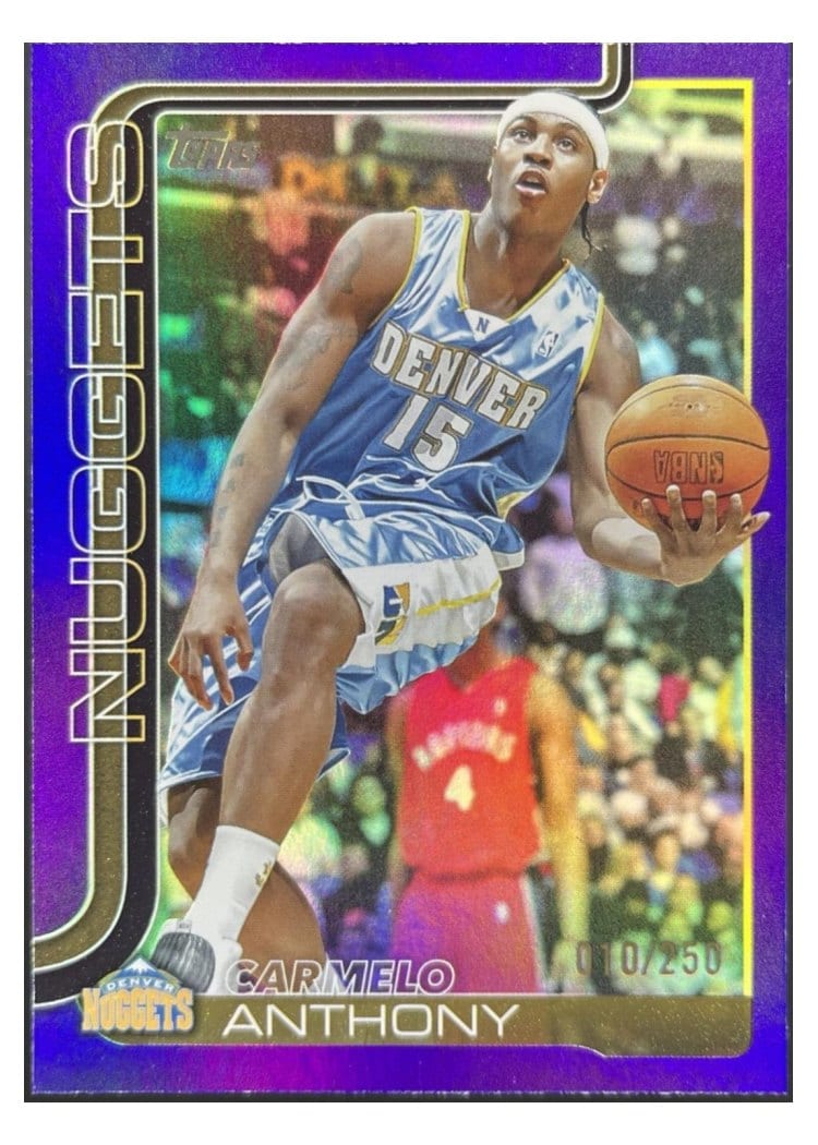2025-26 Topps Base Set Carmelo Anthony #256 card