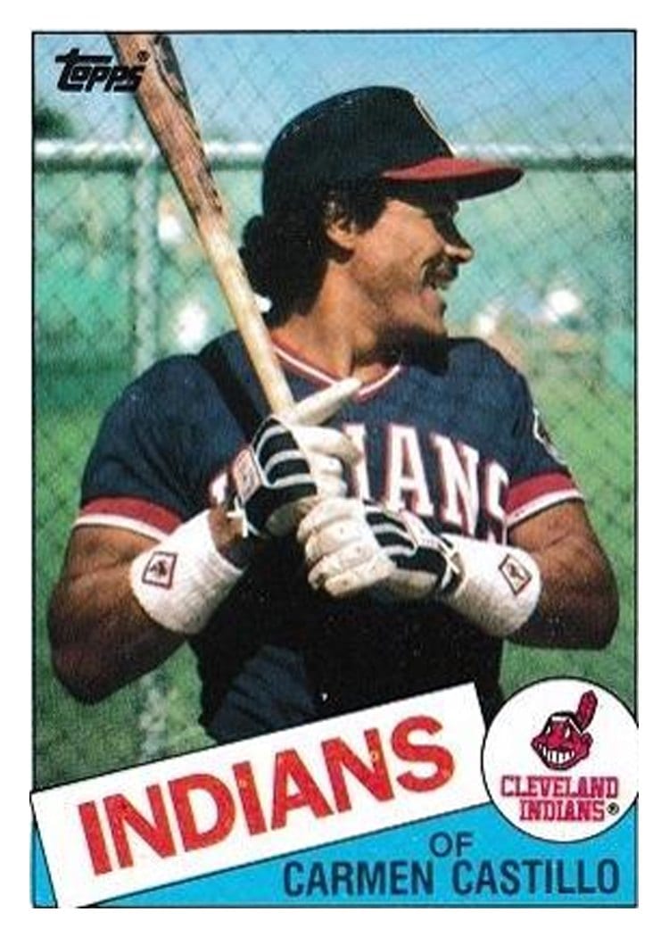 1985 Topps Carmen Castillo #184 card