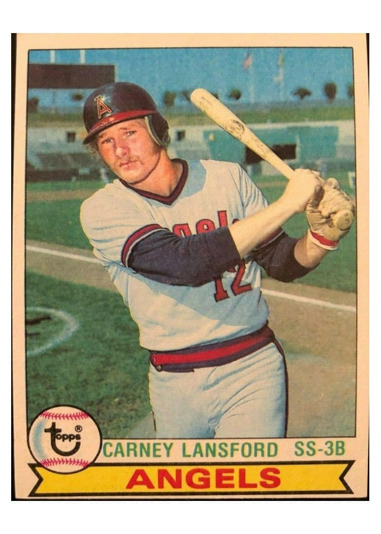1979 Topps Carney Lansford #212 card