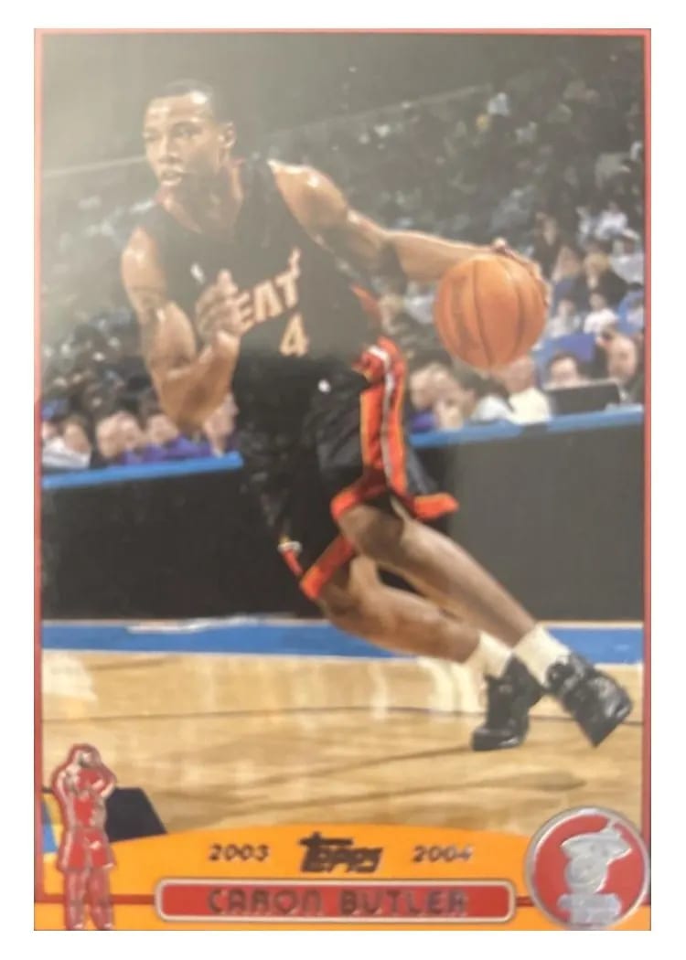 2003 Topps Chrome Caron Butler #60 card