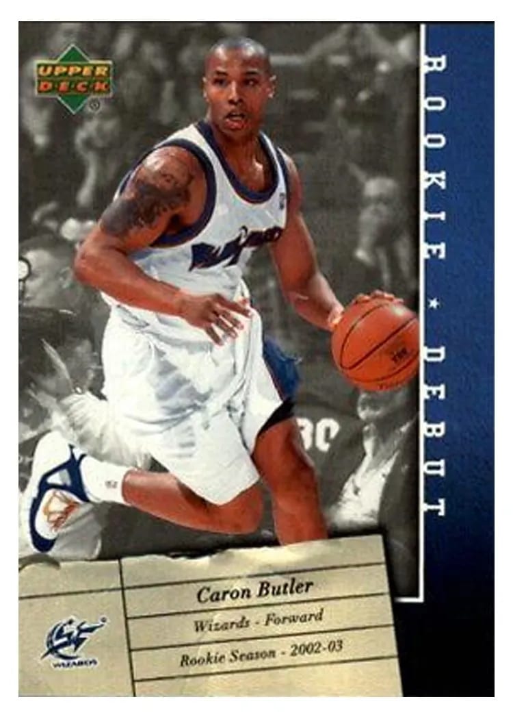 2006 Upper Deck Rookie Debut Caron Butler #100 card