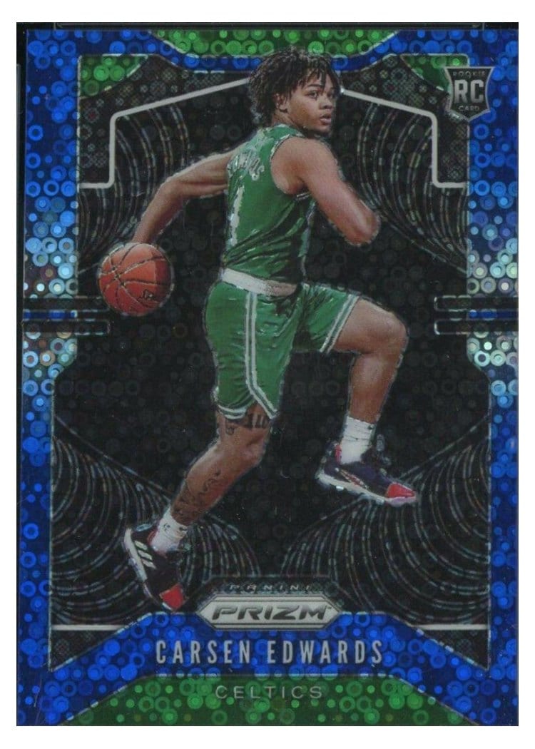 2019-20 Panini Prizm Base Set Carsen Edwards #276 card