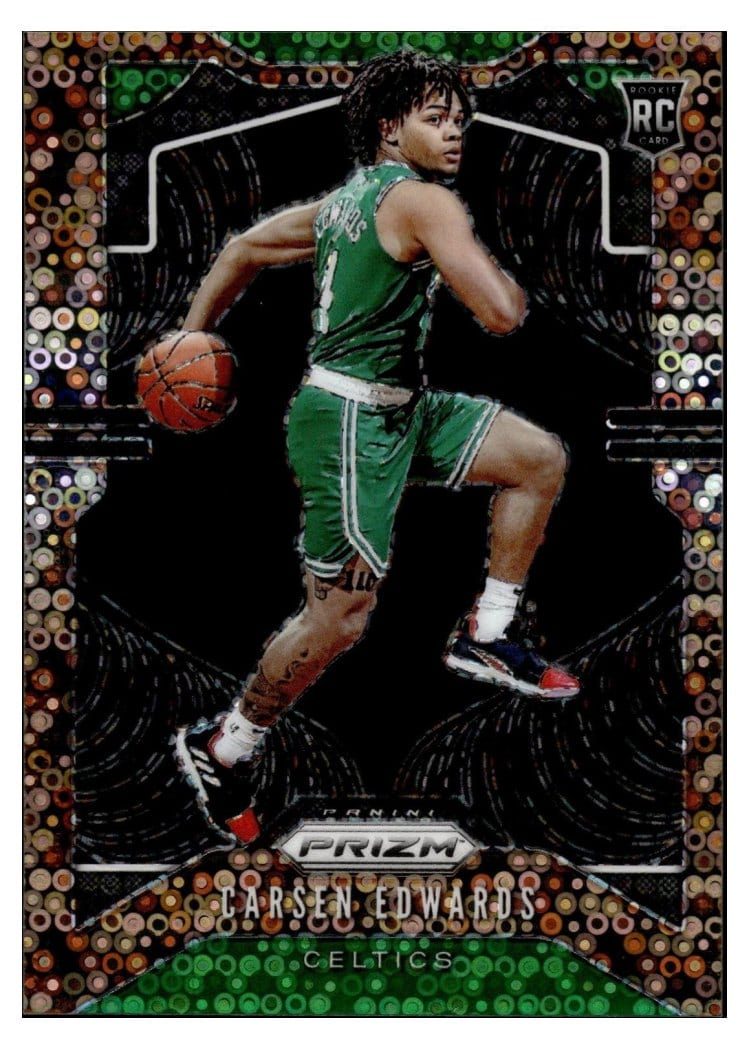 2019-20 Panini Prizm Base Set Carsen Edwards #276 card