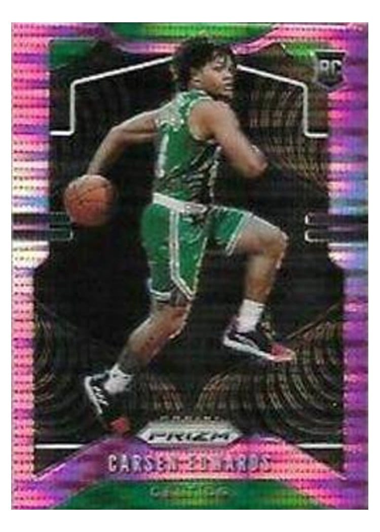 2019-20 Panini Prizm Base Set Carsen Edwards #276 card
