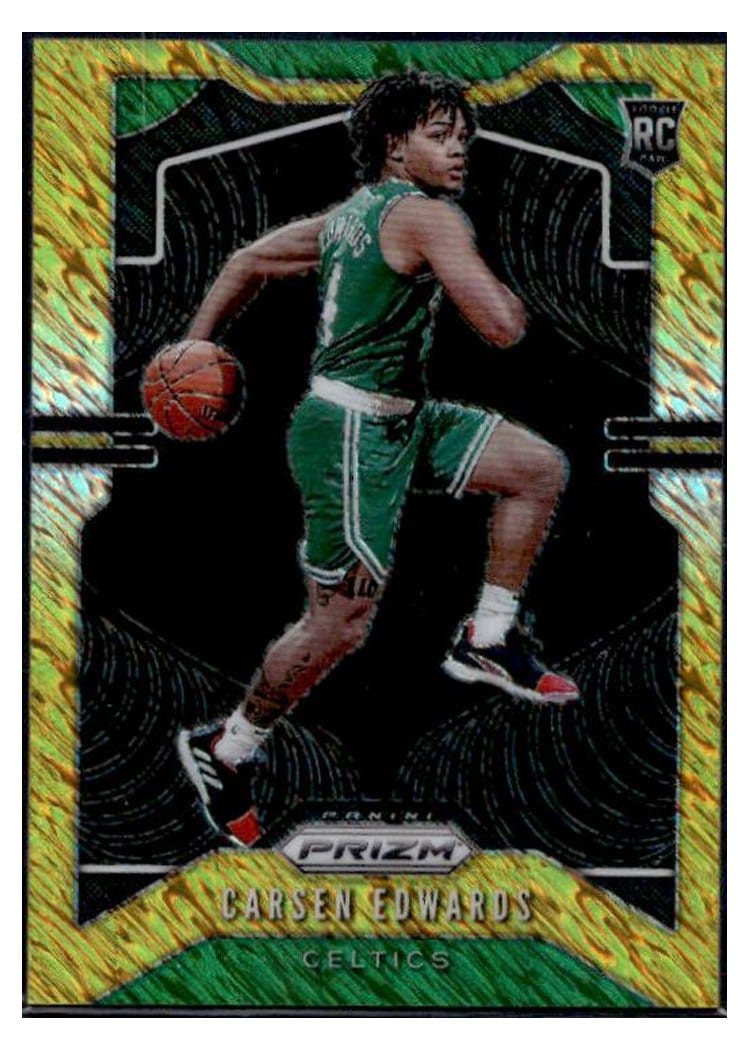 2019-20 Panini Prizm Base Set Carsen Edwards #276 card